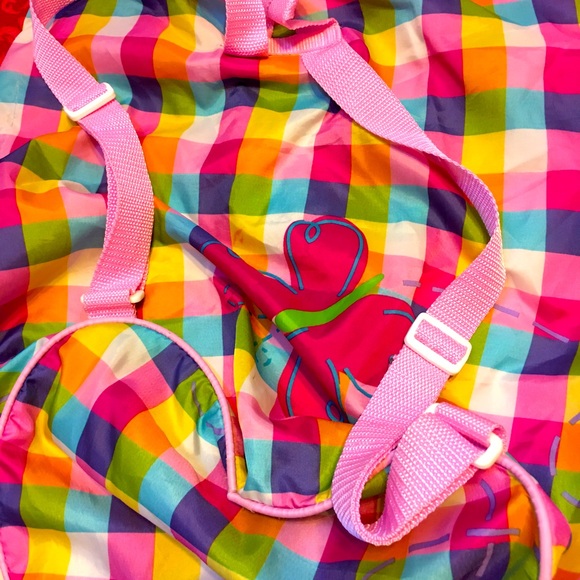 Colorful Kids' Checkered Backpack - Picture 1 of 4